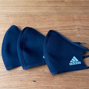 3 Adidas face masks - Sold
